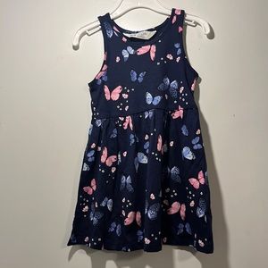 Girls Butterfly Dress H&M 2T Like New